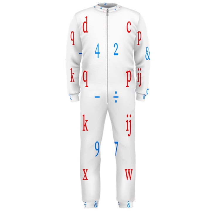 Source Serif Number OnePiece Jumpsuit (Men) 