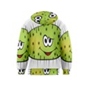 Thorn Face Mask Animals Monster Green Polka Kids  Pullover Hoodie View2