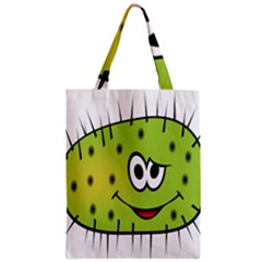 Thorn Face Mask Animals Monster Green Polka Zipper Classic Tote Bag by Mariart