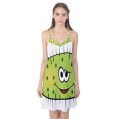 Thorn Face Mask Animals Monster Green Polka Camis Nightgown by Mariart