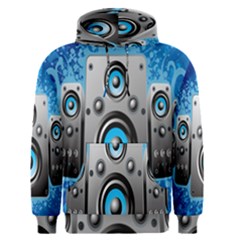 Sound System Music Disco Party Men s Pullover Hoodie by Mariart