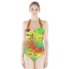 Colors Halter Swimsuit by Valentinaart