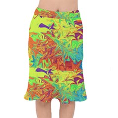 Colors Mermaid Skirt by Valentinaart