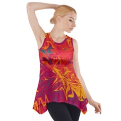 Colors Side Drop Tank Tunic by Valentinaart