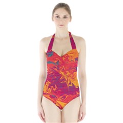 Colors Halter Swimsuit by Valentinaart