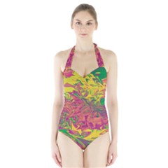 Colors Halter Swimsuit by Valentinaart