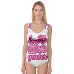 Love Knows No Gender Princess Tank Leotard  by Valentinaart