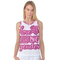 Love Knows No Gender Women s Basketball Tank Top by Valentinaart