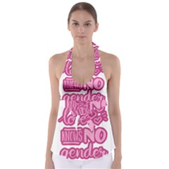 Love Knows No Gender Babydoll Tankini Top by Valentinaart