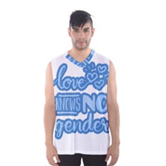 Love Knows No Gender Men s Basketball Tank Top by Valentinaart