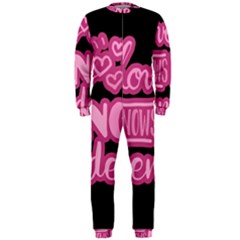 Love Knows No Gender Onepiece Jumpsuit (men)  by Valentinaart