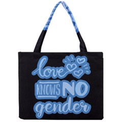 Love Knows No Gender Mini Tote Bag by Valentinaart