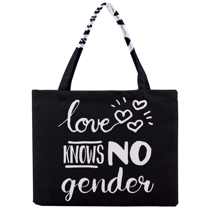 Love knows no gender Mini Tote Bag