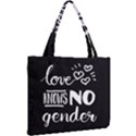 Love knows no gender Mini Tote Bag View2