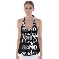 Love Knows No Gender Babydoll Tankini Top by Valentinaart