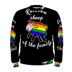 Rainbow Sheep Men s Sweatshirt by Valentinaart