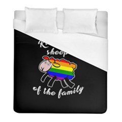 Rainbow Sheep Duvet Cover (full/ Double Size) by Valentinaart