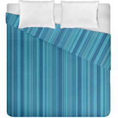 Lines Pattern Duvet Cover Double Side (king Size) by Valentinaart