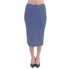 Lines Pattern Velvet Midi Pencil Skirt by Valentinaart