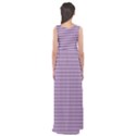 Lines pattern Empire Waist Maxi Dress View2