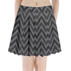 Zigzag  Pattern Pleated Mini Skirt by Valentinaart