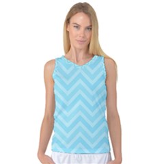 Zigzag  Pattern Women s Basketball Tank Top by Valentinaart