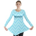 Zigzag  pattern Long Sleeve Tunic  View1