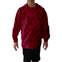 Zigzag  Pattern Hooded Wind Breaker (kids) by Valentinaart