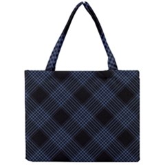 Zigzag Pattern Mini Tote Bag by Valentinaart