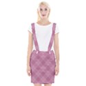 Zigzag pattern Braces Suspender Skirt View1