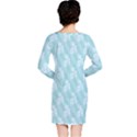 Christmas Day Ribbon Blue Long Sleeve Nightdress View2