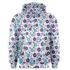 Buttons Chlotes Men s Zipper Hoodie by Mariart