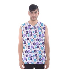 Buttons Chlotes Men s Basketball Tank Top by Mariart