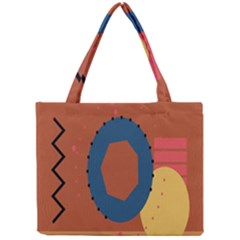 Digital Music Is Described Sound Waves Mini Tote Bag by Mariart