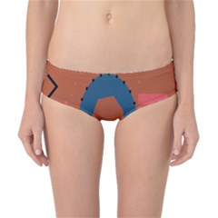 Digital Music Is Described Sound Waves Classic Bikini Bottoms by Mariart