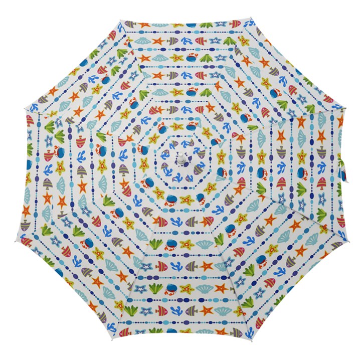 Coral Reef Fish Coral Star Straight Umbrellas