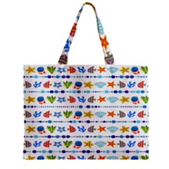 Coral Reef Fish Coral Star Zipper Mini Tote Bag by Mariart