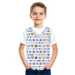 Coral Reef Fish Coral Star Kids  Sportswear