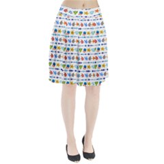 Coral Reef Fish Coral Star Pleated Skirt by Mariart