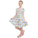 Coral Reef Fish Coral Star Kids  Short Sleeve Dress View1