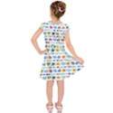 Coral Reef Fish Coral Star Kids  Short Sleeve Dress View2