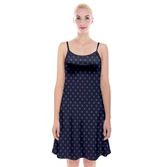 Dots Spaghetti Strap Velvet Dress by Valentinaart