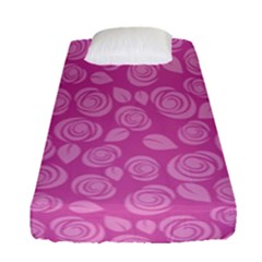 Floral Pattern Fitted Sheet (single Size)