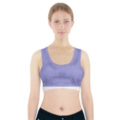 Floral Pattern Sports Bra With Pocket