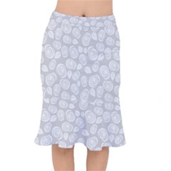 Floral Pattern Mermaid Skirt