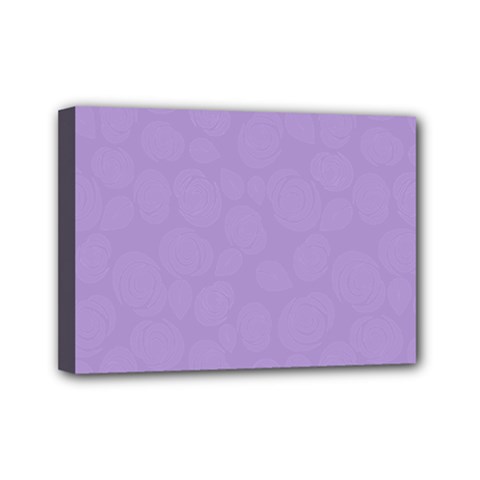 Floral Pattern Mini Canvas 7  X 5  by Valentinaart