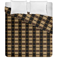 Geometric Shapes Plaid Line Duvet Cover Double Side (california King Size) by Mariart