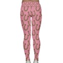 Horse Shoes Iron Pink Brown Classic Yoga Leggings View2