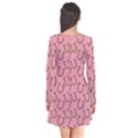 Horse Shoes Iron Pink Brown Flare Dress View2