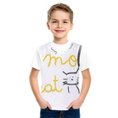 Lemon Animals Cat Orange Kids  Sportswear by Mariart